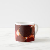 Abstrakte farbenfrohe Mustersammlung Espressotasse (Vorderseite Rechts)