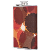 Abstrakte farbenfrohe Mustersammlung Flachmann (Links)