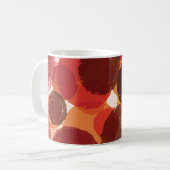 Abstrakte farbenfrohe Mustersammlung Kaffeetasse (Vorderseite Links)
