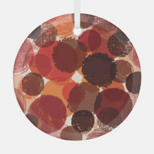 Abstrakte farbenfrohe Mustersammlung Ornament Aus Glas