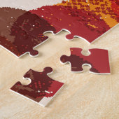 Abstrakte farbenfrohe Mustersammlung Puzzle (Seite)