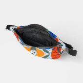 Abstrakte farbenfrohe Natur Bauchtasche (Offen)