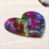 Abstrakte farbenfrohe Pelzfresser Hintergrund-2460 Untersetzer (angewinkelt)