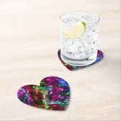 Abstrakte farbenfrohe Pelzfresser Hintergrund-2460 Untersetzer (Vor Ort)