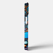 Abstrakte Farbenfrohe, wirbelnde Baumlandschaft Case-Mate iPhone Hülle (Rückseite / Rechts)