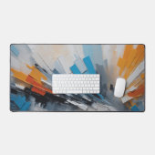 Abstrakte Farbenhalterung Schreibtischunterlage (Tastatur & Maus)