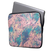 Abstrakte Farbenpracht Laptopschutzhülle (Vorderseite Links)