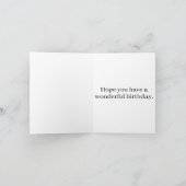 Abstrakte Farbenspiel der Nordlichter Karte (Innenseite)