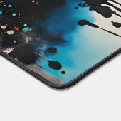 Abstrakte Farbfarbe Schreibtischunterlage (Ecke)