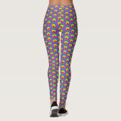 Abstrakte Farbformen Leggings (Rückseite)