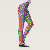 Abstrakte Farbformen Leggings (Rechts)