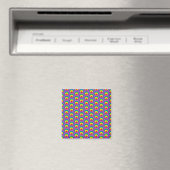 Abstrakte Farbformen Magnet (In Situ (Geschirrspüler))