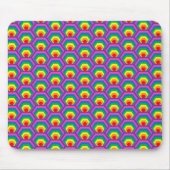 Abstrakte Farbformen Mousepad (Vorne)