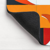 Abstrakte Farbformen Mousepad (Ecke)