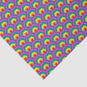 Abstrakte Farbformen Seidenpapier (Detail)