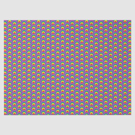 Abstrakte Farbformen Seidenpapier (Vorderseite)