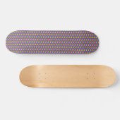 Abstrakte Farbformen Skateboard (Horizontal)