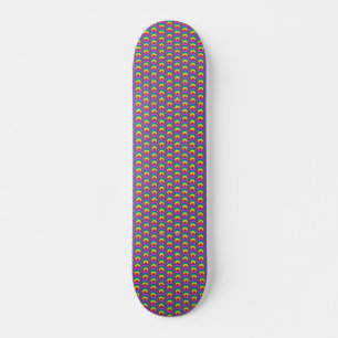Abstrakte Farbformen Skateboard