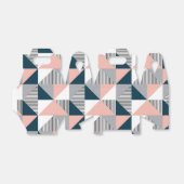 Abstrakte Farbgeometrie Geschenkschachtel (Ungefaltet)