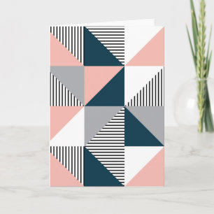 Abstrakte Farbgeometrie Karte