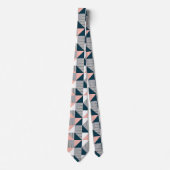 Abstrakte Farbgeometrie Krawatte (Vorderseite)