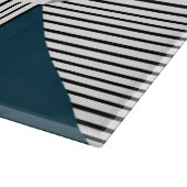 Abstrakte Farbgeometrie Schneidebrett (Ecke)