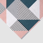 Abstrakte Farbgeometrie Seidenpapier (Ausschnitt)