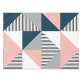 Abstrakte Farbgeometrie Tischdecke (Vorderseite (Horizontal))