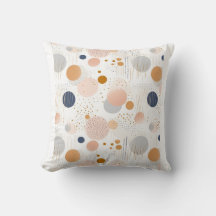 Abstrakte Farbgestaltung Blau und BraunFleece Blan