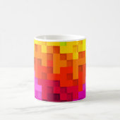 Abstrakte Farbgestaltung Kaffeetasse (Mittel)