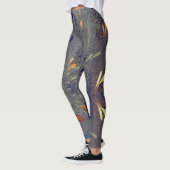 Abstrakte Farbgestaltung Leggings (Links)