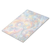 Abstrakte Farbgestaltung Notizblock (angewinkelt)