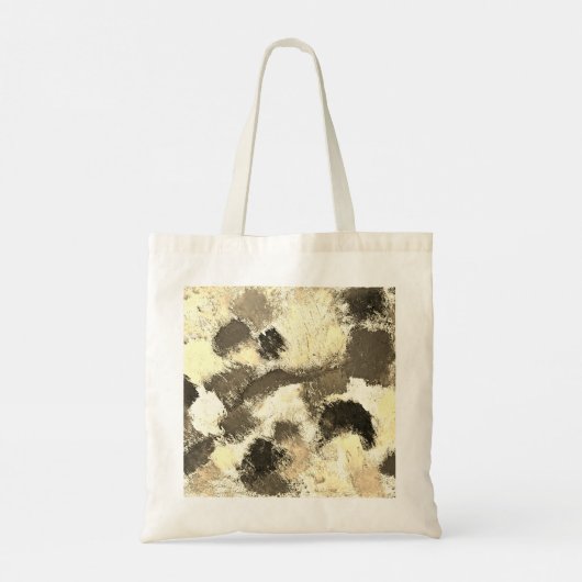 Abstrakte Farbgestaltung Tragetasche (Rückseite)