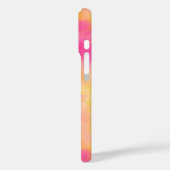 Abstrakte Farbglanz leuchtende Freude Personalisie Case-Mate iPhone Hülle (Rückseite / Links)