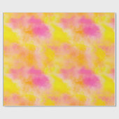 Abstrakte Farbglänze Leuchtkraft Geschenkpapier (Flach)