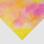 Abstrakte Farbglänze Leuchtkraft Seidenpapier (Detail)