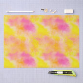 Abstrakte Farbglänze Leuchtkraft Seidenpapier (Handwerk)