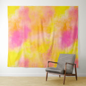 Abstrakte Farbglänze Leuchtkraft Wandteppich (Beispiel (Horizontal))