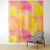 Abstrakte Farbglänze Leuchtkraft Wandteppich (Beispiel)