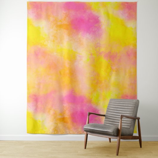 Abstrakte Farbglänze Leuchtkraft Wandteppich (Beispiel)