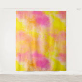 Abstrakte Farbglänze Leuchtkraft Wandteppich (Vorderseite)