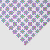 Abstrakte farbige Blume Eid Seidenpapier (Ausschnitt)