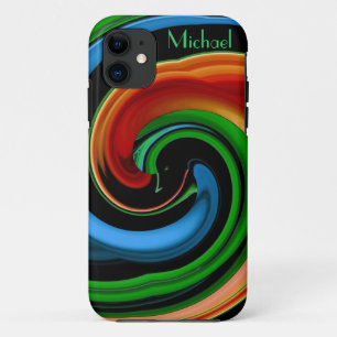 Abstrakte Farbige Cartoon Face iPhone 5 Fall Case-Mate iPhone Hülle