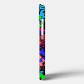 Abstrakte Farbige Drehung / Case-Mate iPhone Hülle (Rückseite / Links)