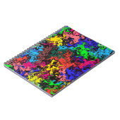 Abstrakte Farbige Drehung / Notizblock (Linke Seite)