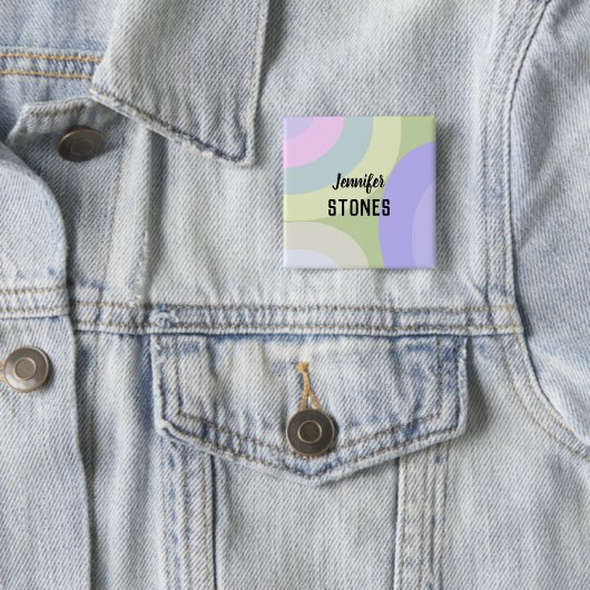 Abstrakte, farbige Formen Button (Beispiel)