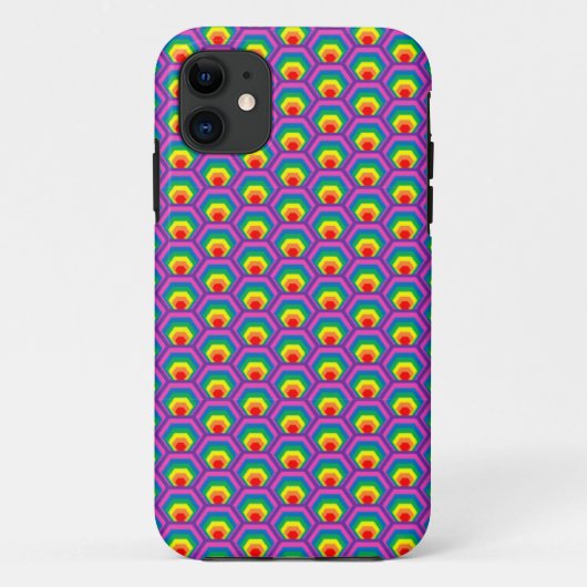 Abstrakte, farbige Formen Case-Mate iPhone Hülle (Rückseite)