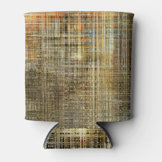 Abstrakte farbige geometrische Schnittfläche Dosenkühler