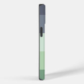 Abstrakte Farbige graue Palette Streifen Name Case-Mate iPhone Hülle (Rückseite / Rechts)