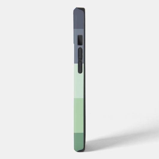 Abstrakte Farbige graue Palette Streifen Name Case-Mate iPhone Hülle (Rückseite / Links)